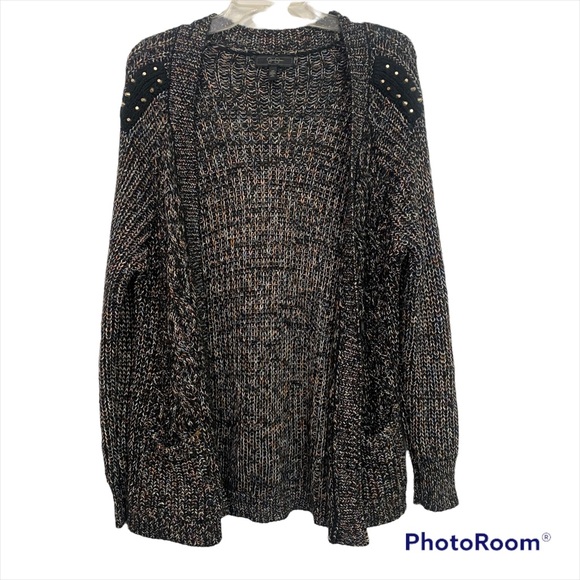 Jessica Simpson Sweaters - JESSICA SIMPSON studded knit chunky cardigan size medium